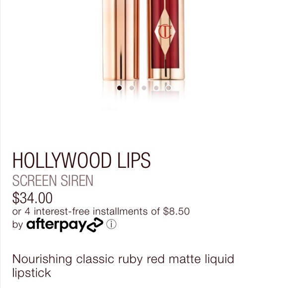 LAST 1!💋🆕Charlotte Tilbury Screen Siren lipstick - Picture 15 of 16
